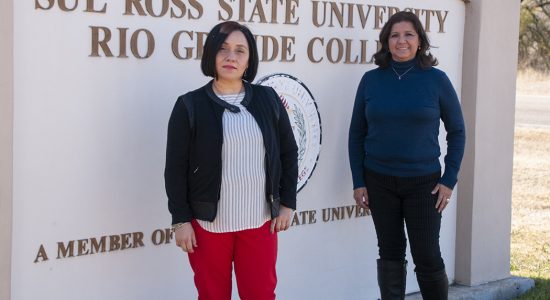 RGC students in Uvalde receiving IME-Becas funds include Enedelia Soto-Quintanilla, left, and Claudia Esparza.