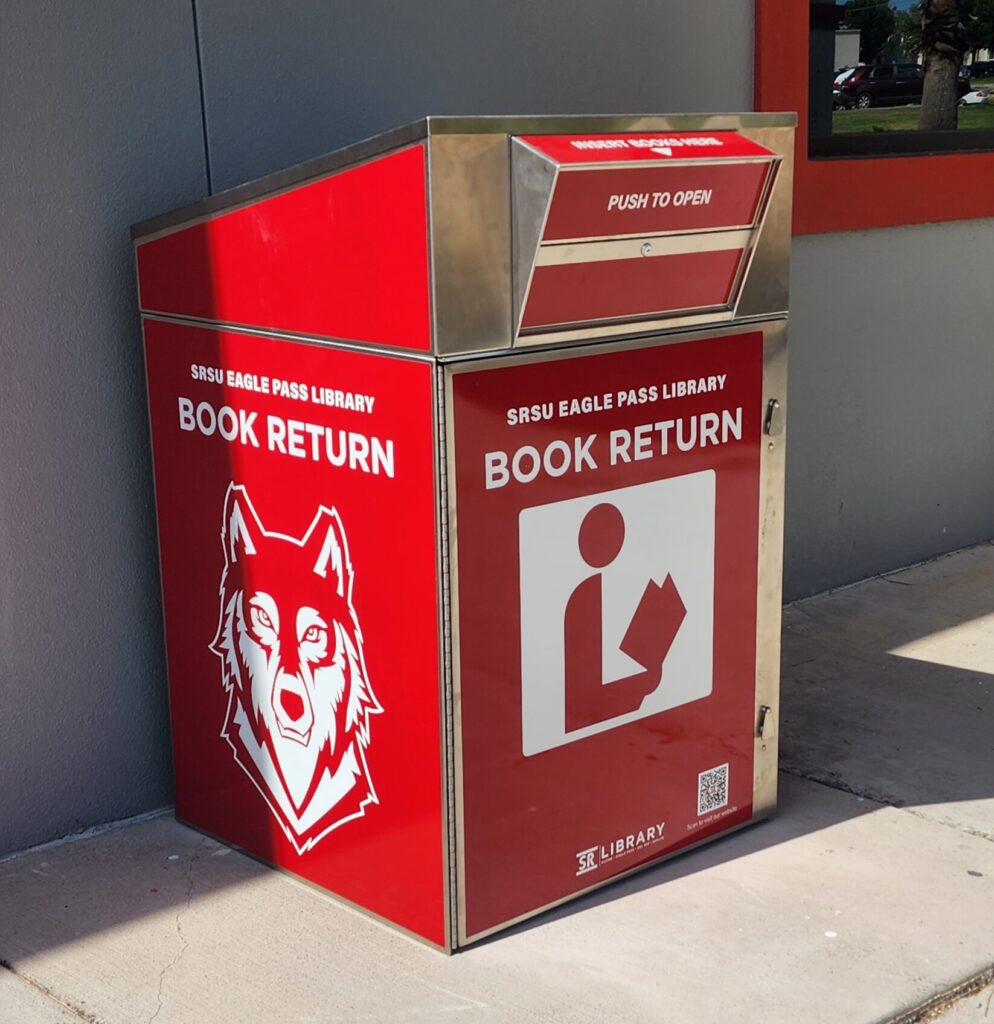Book Drop Installed in Eagle Pass!